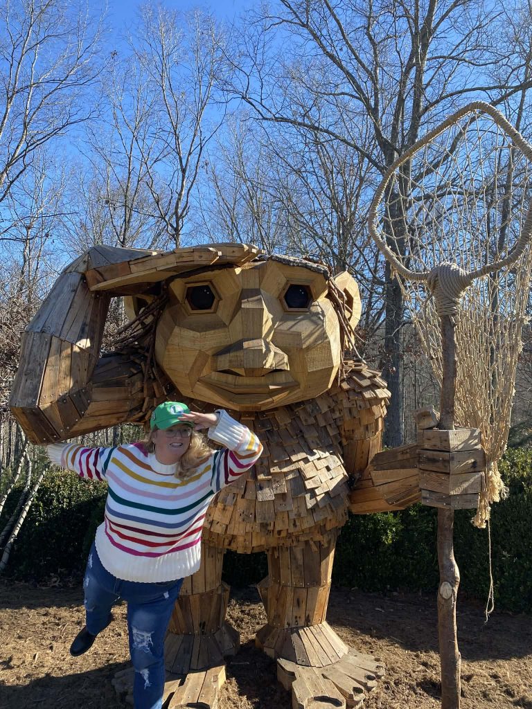 Wooden Troll 3 - Heather Caudill